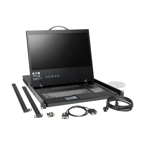 Tripp Lite B040-008-19 NetController 8-Port 1U Rack-Mount Console KVM Switch with 19-in. LCD