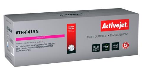 Activejet ATH-F413N Toner cartridge for HP/Canon printers, compatible with HP 410A CF413A; Canon CRG 046 M 1248C002; Supreme; 2,300 pages; magenta