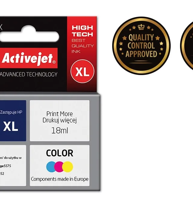 Activejet AH-651CRX ink (replacement for HP 651 C2P11AE; Premium; 18 ml; color)