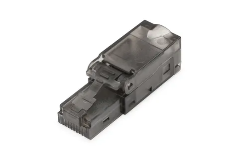 Digitus CAT 6A connector for field assembly, unshielded, AWG 27/7 to 22/1, solid and stranded wire