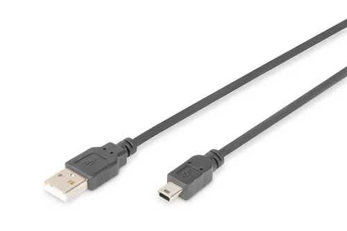 Digitus USB-A - Mini-B connection cable, 1.8m
