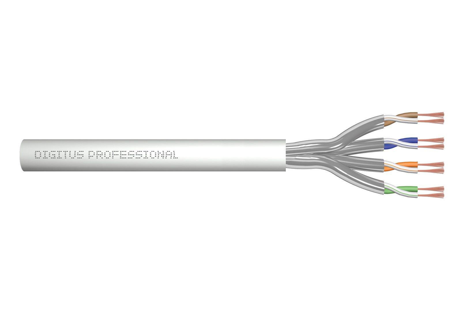 Digitus CAT 6A U/FTP twisted pair patch cord, raw