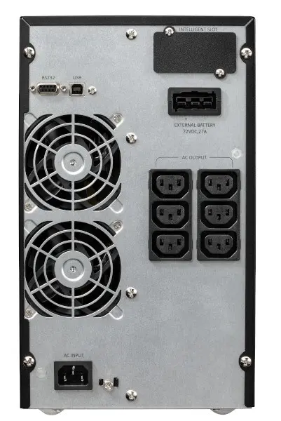 Eaton 9E 2000I uninterruptible power supply (UPS) Double-conversion (Online) 2 kVA 1600 W 6 AC outlet(s)