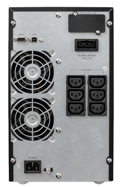 Eaton 9E 2000I uninterruptible power supply (UPS) Double-conversion (Online) 2 kVA 1600 W 6 AC outlet(s)