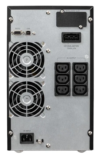 Eaton 9E 2000I uninterruptible power supply (UPS) Double-conversion (Online) 2 kVA 1600 W 6 AC outlet(s)