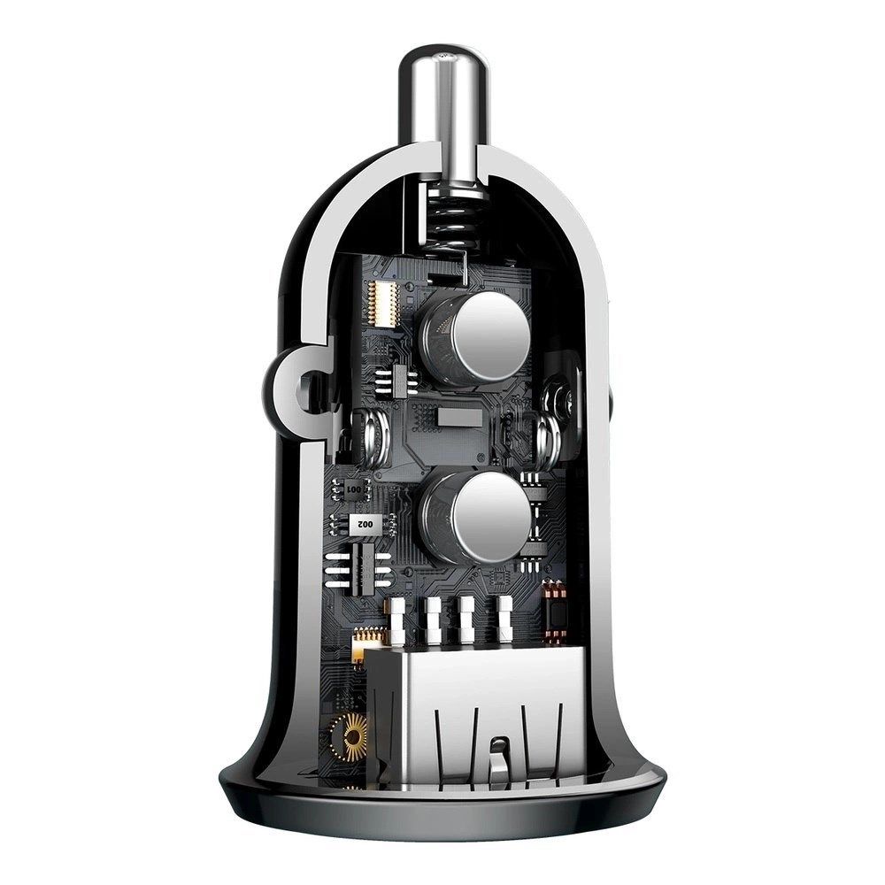 Baseus Gain Pro Universal Black Cigar lighter Fast charging Auto