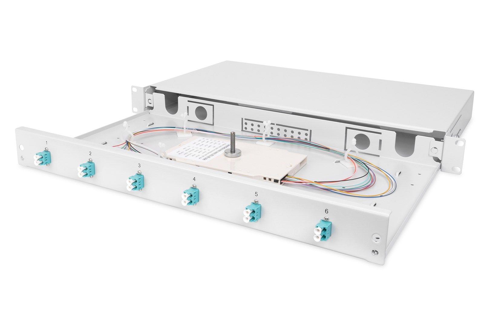 Digitus Fiber Optic Splice Box, Equipped, LC, OM3