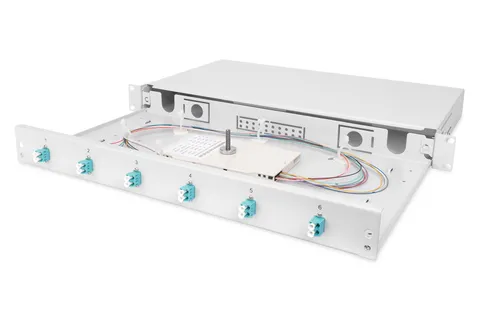 Digitus Fiber Optic Splice Box, Equipped, LC, OM3
