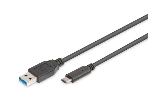 Digitus USB-C connection cable, USB-A - USB-C