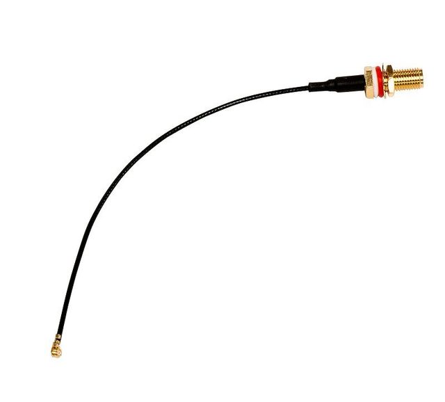 Mikrotik ACSMAUFL coaxial cable SMA Black