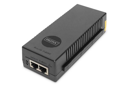 Digitus 10 Gigabit Ethernet PoE+ Injector, 802.3at, 30 W