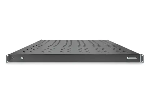 Digitus Shelf with Variable Rails for Fixed Mounting in 483 mm (19") Cabinets