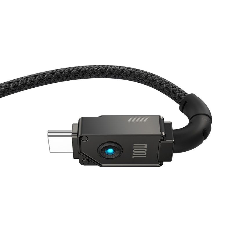 Baseus Unbreakable USB cable 1 m USB A USB C 0.48 Gbit/s 20 W Black