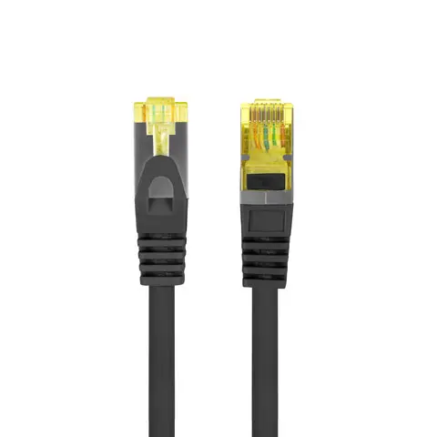 Lanberg PCF6A-10CU networking cable Black 0.25 m Cat6a S/FTP (S-STP)