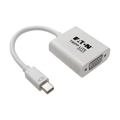 Tripp Lite P137-06N-VGA Keyspan Mini DisplayPort to Active VGA Adapter, Video Converter (M/F), White, 6-in. (15.24 cm)