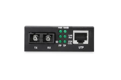Gigabit Media Converter, RJ45 / SC