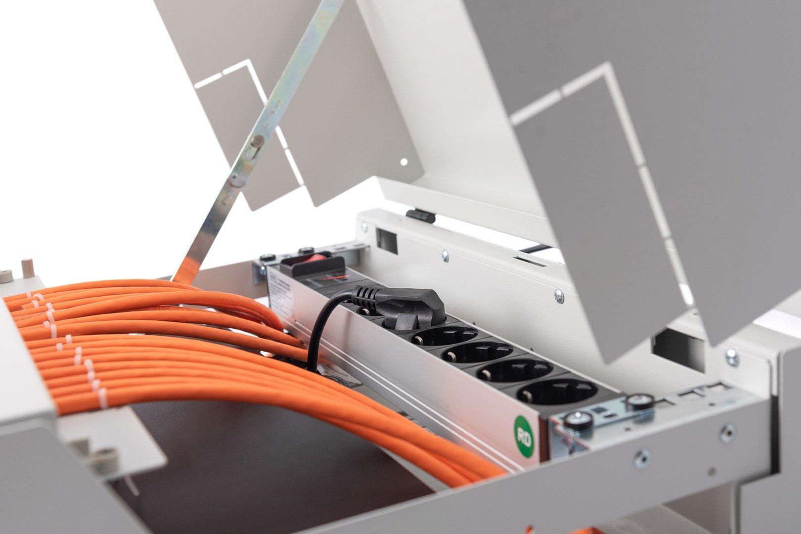 CAT 7 S/FTP data cable - installation cable, 1000 m, simplex, Dca-s2, d1, a1