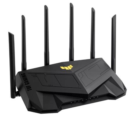 ASUS TUF Gaming AX6000 (TUF-AX6000) wireless router Gigabit Ethernet Dual-band (2.4 GHz / 5 GHz) Black