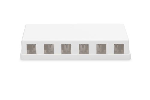 Consolidation-Point Box for 6x Keystone Jacks