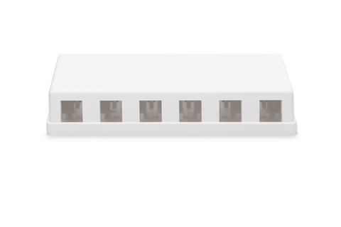 Consolidation-Point Box for 6x Keystone Jacks