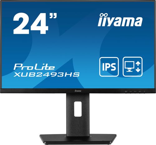 iiyama ProLite XUB2493HS-B5-STD computer monitor 60.5 cm (23.8") 1920 x 1080 pixels Full HD LED Black