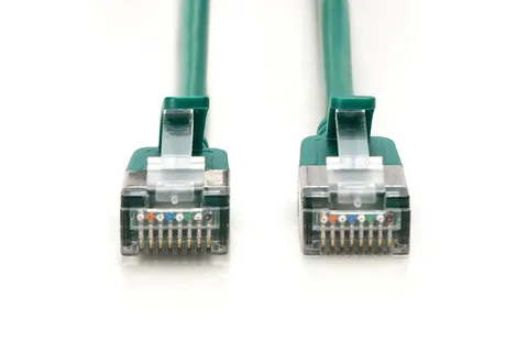 CAT 6A F-FTP Slim patch cord, 5m, green
