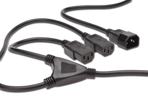 Digitus AK-620300-075-S USB cable 0.75 m USB A Micro-USB B/Mini-USB B Black