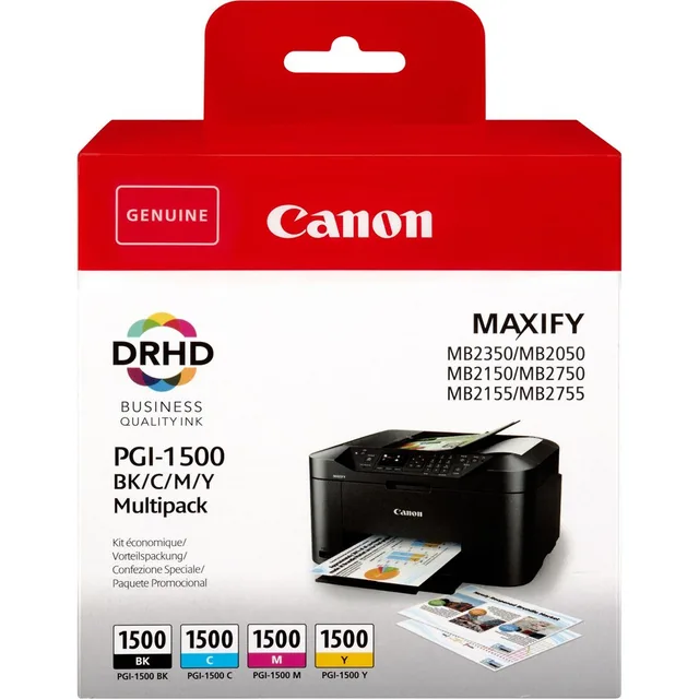 Canon 9218B006 ink cartridge 4 pc(s) Original Black, Cyan, Magenta, Yellow