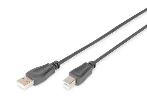 Digitus USB-A - USB-B connection cable, 0.5m