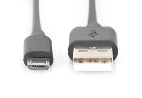 Digitus USB-A - Micro-B connection cable, 1m