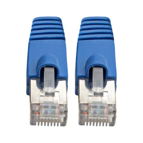 Tripp Lite N262-005-BL Cat6a 10G Snagless Shielded STP Ethernet Cable (RJ45 M/M), PoE, Blue, 5 ft. (1.52 m)