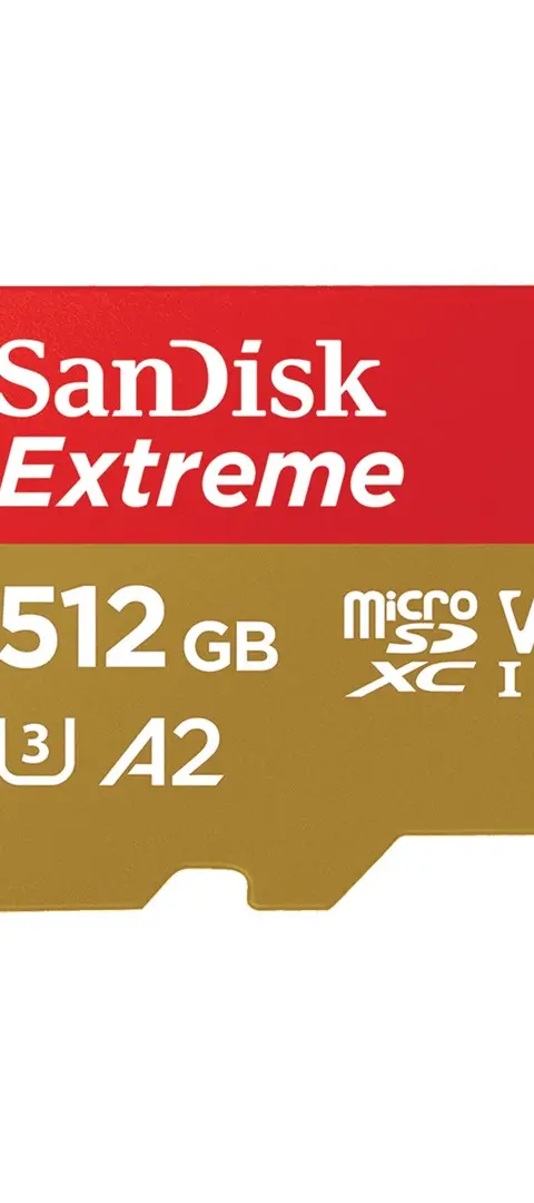 SanDisk Extreme 512 GB MicroSDHC UHS-I Class 10