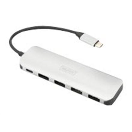 Digitus USB Type-C™ 4 port hub (USB 3.0) + PD