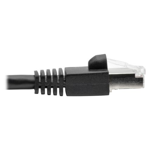 Tripp Lite N262-006-BK Cat6a 10G Snagless Shielded STP Ethernet Cable (RJ45 M/M), PoE, Black, 6 ft. (1.83 m)