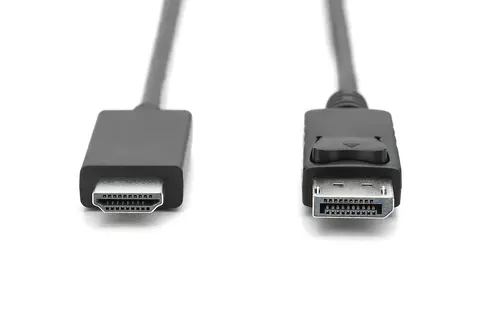 Digitus DisplayPort Adapter Cable, DP - HDMI type A