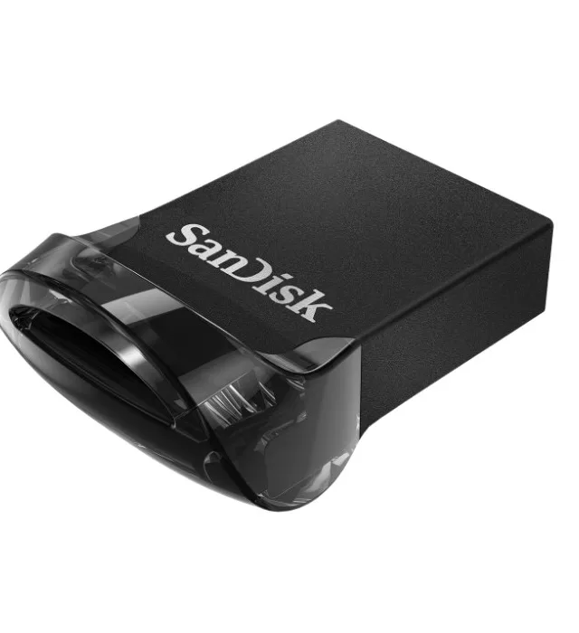 SanDisk Ultra Fit USB flash drive 128 GB USB Type-A 3.2 Gen 1 (3.1 Gen 1) Black