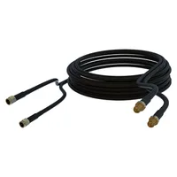 Poynting LOW LOSS 5M CABLE SMA(M) TO SMA(F) coaxial cable Black