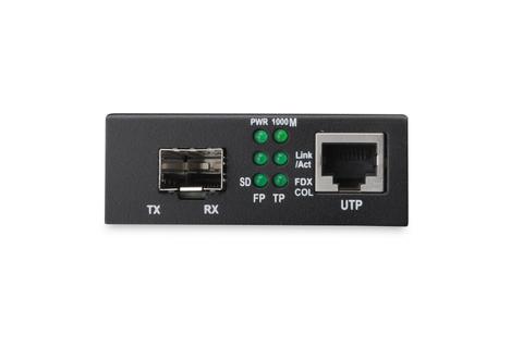 Gigabit Media Converter, RJ45 / SFP