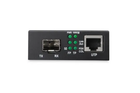 Gigabit Media Converter, RJ45 / SFP