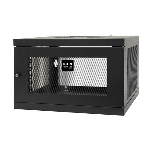 Tripp Lite SRW6UKD SmartRack 6U Low-Profile Switch-Depth Knock-Down Wall-Mount Mini Rack Enclosure