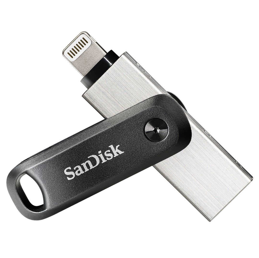 SanDisk 00183589 USB flash drive 256 GB USB Type-A / Lightning 3.2 Gen 1 (3.1 Gen 1) Black, Silver