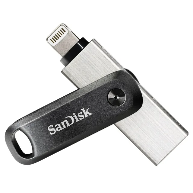 SanDisk 00183589 USB flash drive 256 GB USB Type-A / Lightning 3.2 Gen 1 (3.1 Gen 1) Black, Silver