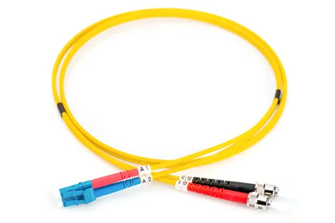 Fiber Optic Singlemode Patch Cord, LC / ST