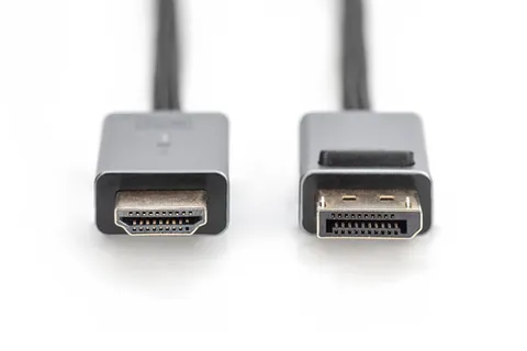 Digitus 4K DisplayPort Adapter Cable, DP - HDMI Type A