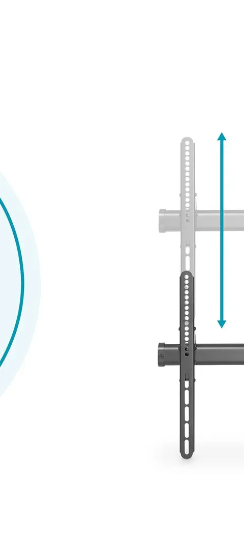 DIGITUS TV Wall Mount, 37-70 Inch, Up To 50 Kg, Black