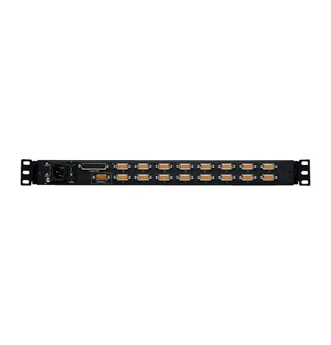 Tripp Lite B020-U16-19-K NetDirector 16-Port 1U Rack-Mount Console KVM Switch with 19-in. LCD + 8 PS2/USB Combo Cables