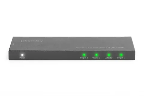 Digitus Ultra Slim HDMI Splitter 1x4 4K 60Hz HDR