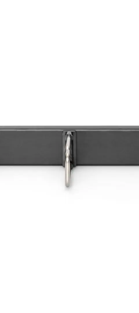 Cable Management Panel with Steel Rings for 482.6 mm (19") Cabinets, 1U