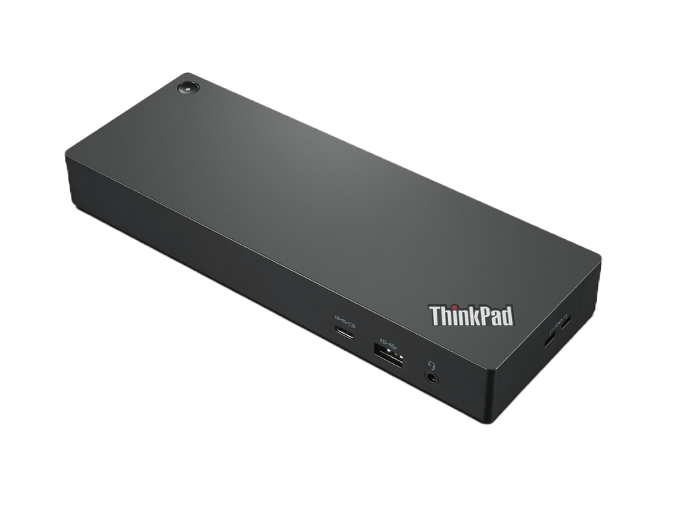 Lenovo 40B00300EU laptop dock/port replicator Wired Thunderbolt 4 Black, Red