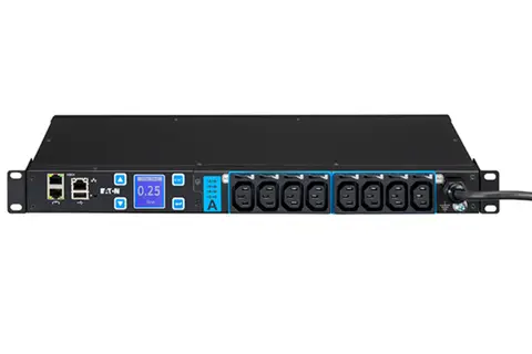 Eaton EMAH28 power distribution unit (PDU) 8 AC outlet(s) 1U Black